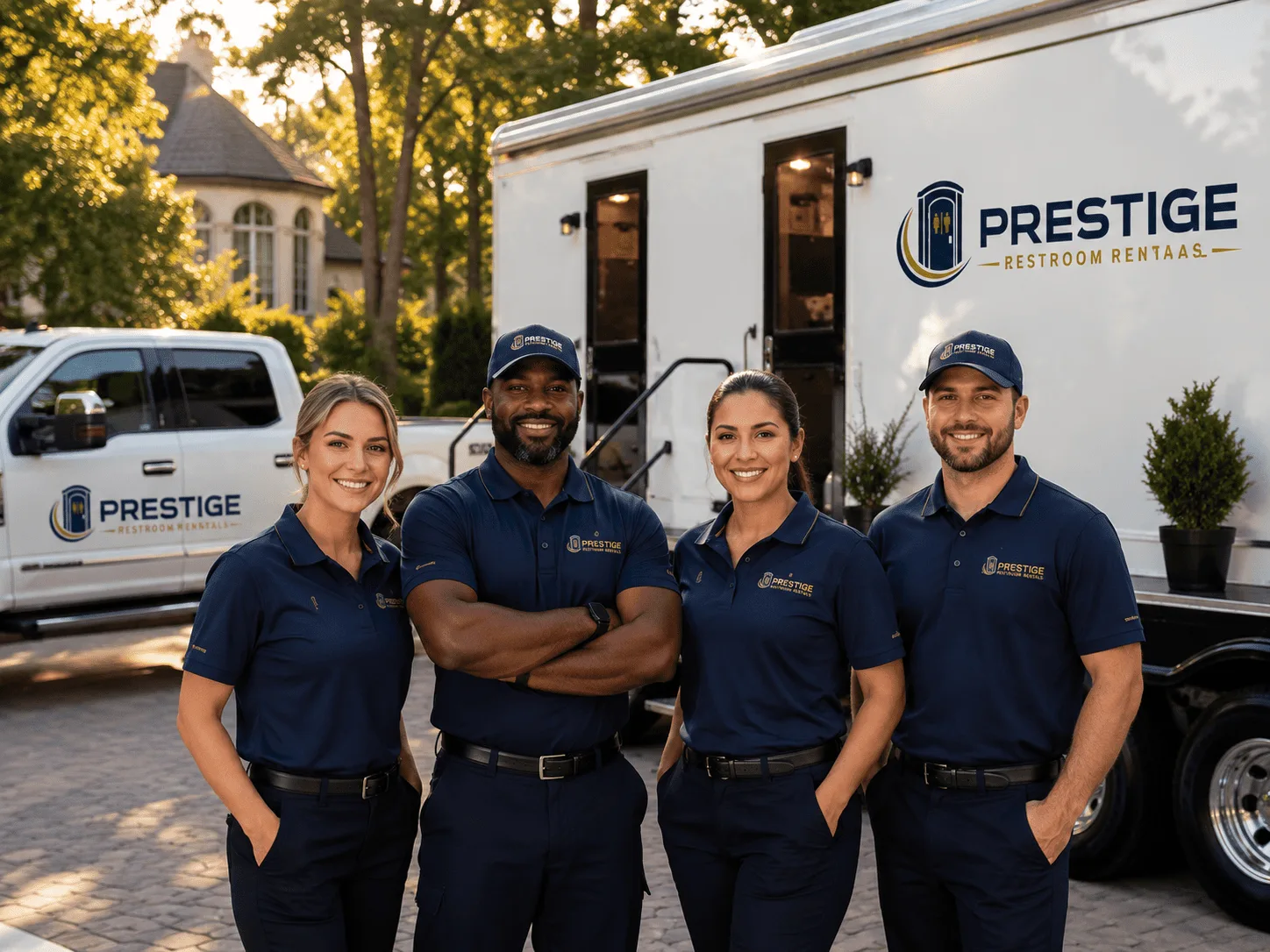 Trusted Luxury Portable Restrooms company in Lehigh, IA